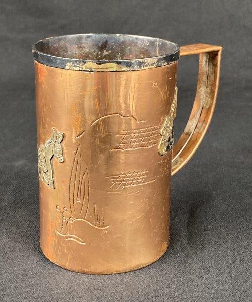Taxco Mixed Metals Mug by Ana Núñez de Brilanti (“Victoria”) (1 of 9)