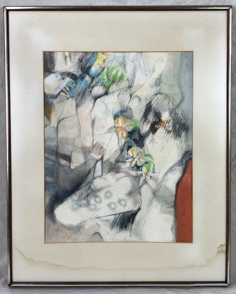 Alice Wright Uhlmann Figurative Abstraction Drawing (1 of 8)