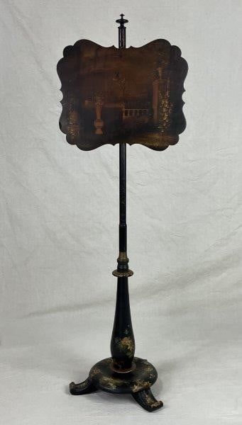 William IV Polychromed Wood Firescreen (1 of 9)