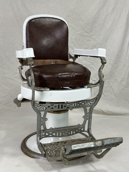 Koken Art Deco Barber Chair, 1920s (1 of 10)