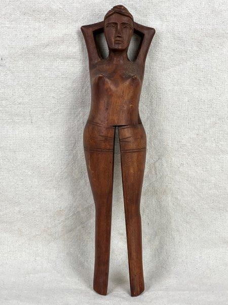 Folk Art Woman Nutcracker (1 of 11)