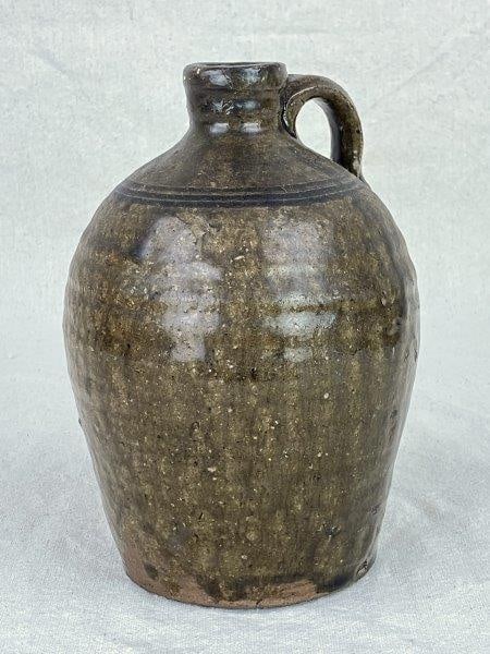 Alkaline Glaze Southern Stoneware Jug (1 of 7)