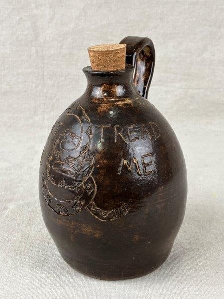 Georgia Folk Art Jug with Snake by Bley Pottery (1 of 9)