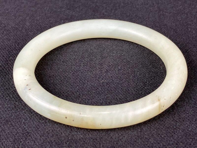 Jade Bangle Bracelet (1 of 2)