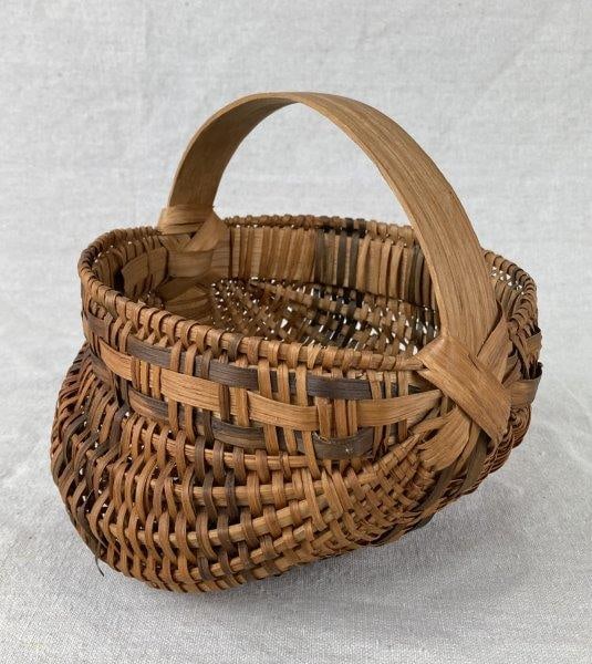 Split Oak Buttocks Basket (1 of 8)