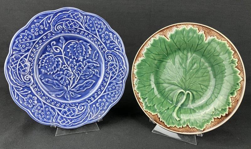 Two Majolica Plates (1 of 7)
