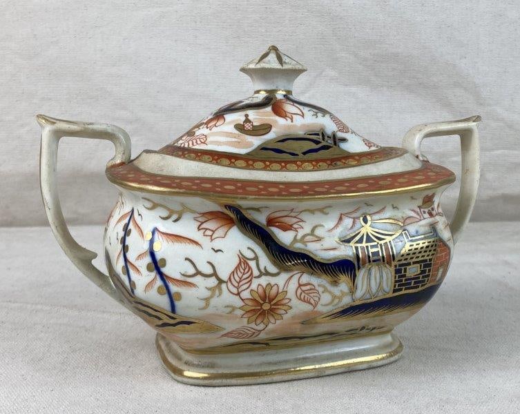 Early Creamware Sugar Bowl (1 of 8)