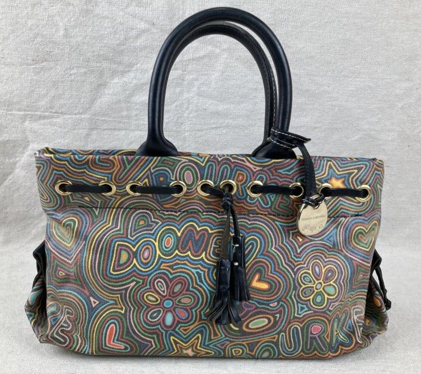 Dooney & Bourke Graffiti Satchel Handbag (1 of 16)