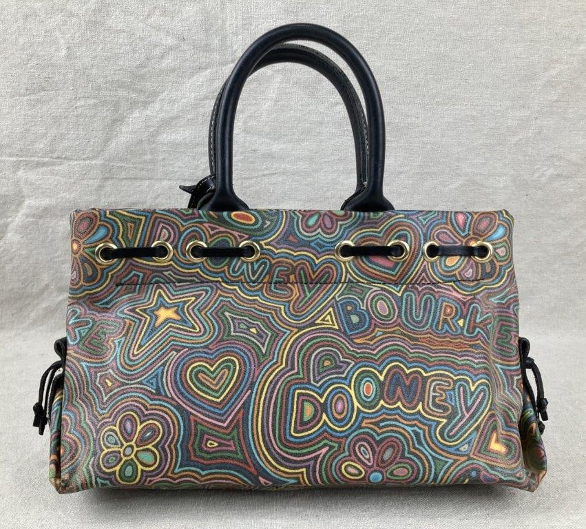 Dooney & Bourke Graffiti Satchel Handbag - 5