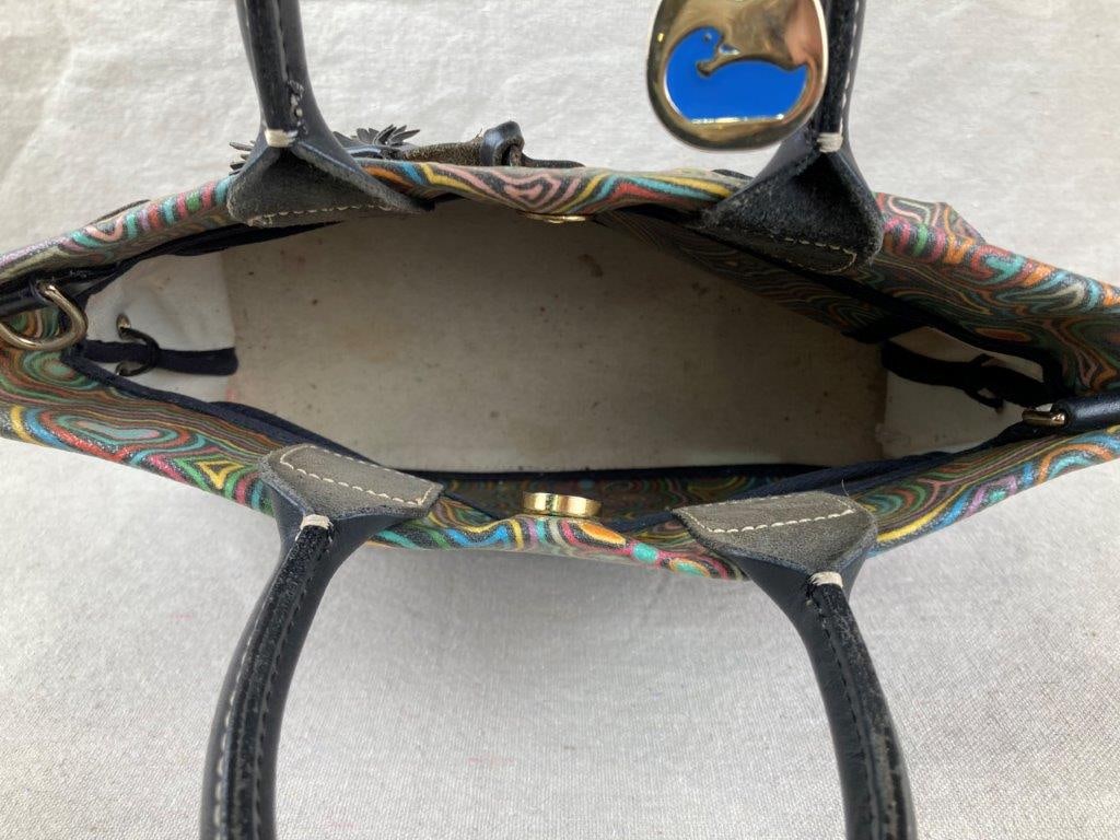 Dooney & Bourke Graffiti Satchel Handbag - 8