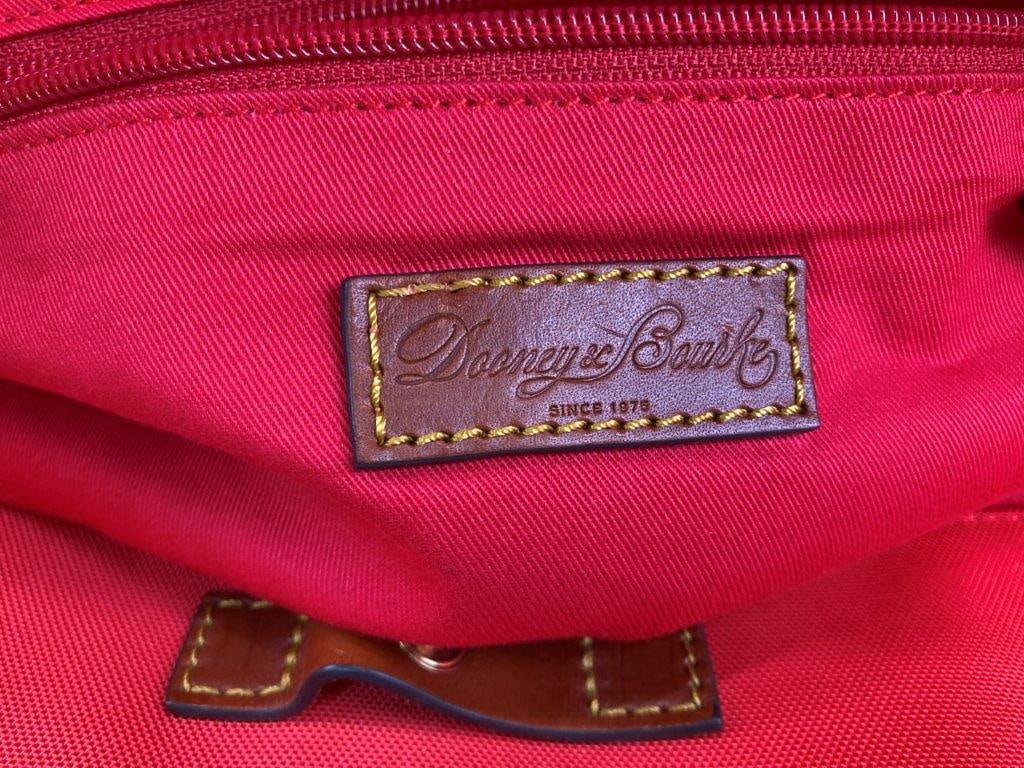 Dooney & Bourke Red Nylon Shopper Tote Bag - 11