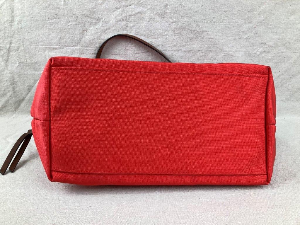 Dooney & Bourke Red Nylon Shopper Tote Bag - 7