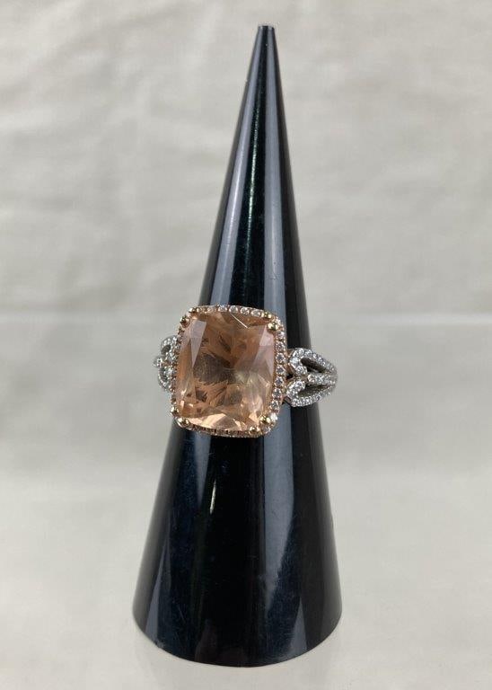 Sterling Silver and Cubic Zirconia Ring (1 of 5)