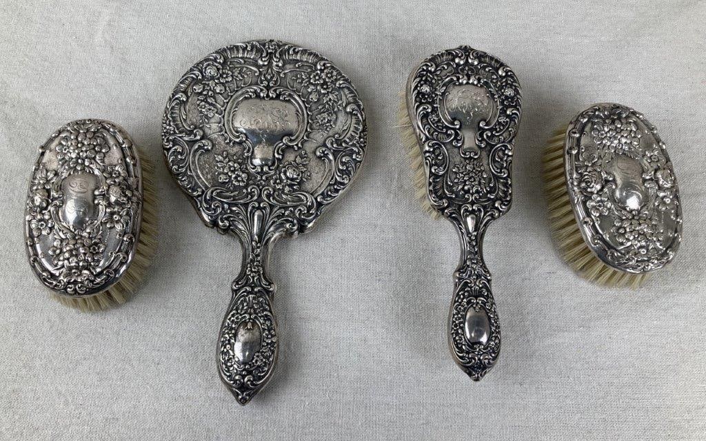 Gorham Sterling Silver Vanity Set - 3