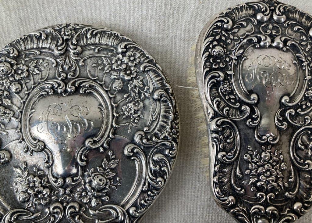 Gorham Sterling Silver Vanity Set - 8