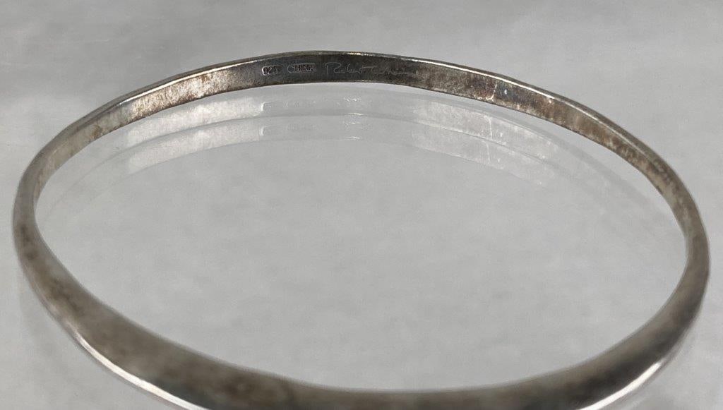 Robert Lee Morris Sterling Silver Bangle - 2