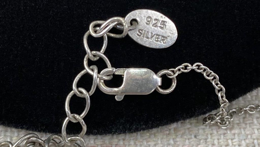 Sterling Silver and Mystic Topaz Necklace and Earrings - 5