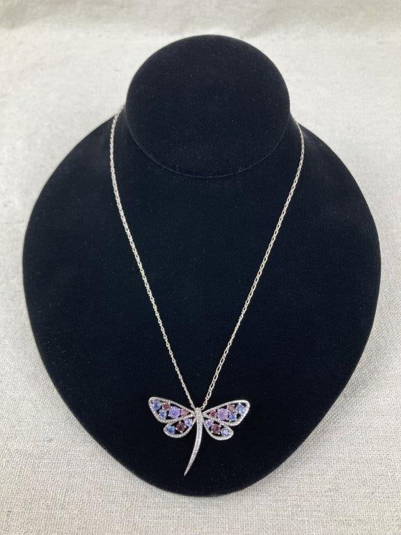 Sterling Silver Dragonfly Necklace by SAI (1 of 4)