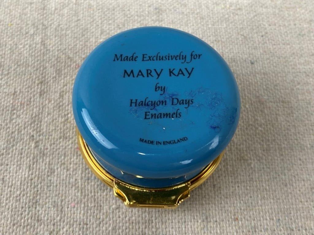 Halcyon Days Enamels Angels and Golden Rule Trinket Box - 6