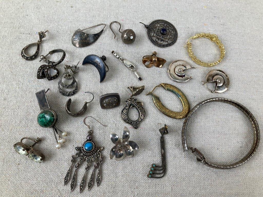 Lot of Sterling Silver Jewelry (1 of 6)