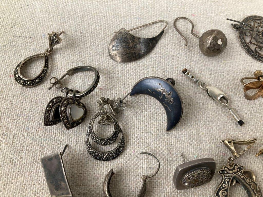 Lot of Sterling Silver Jewelry - 2