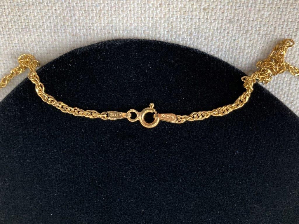 Ross-Simons Floral Heart Necklace - 4