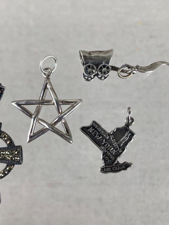 Collection of Sterling Silver Charms - 3