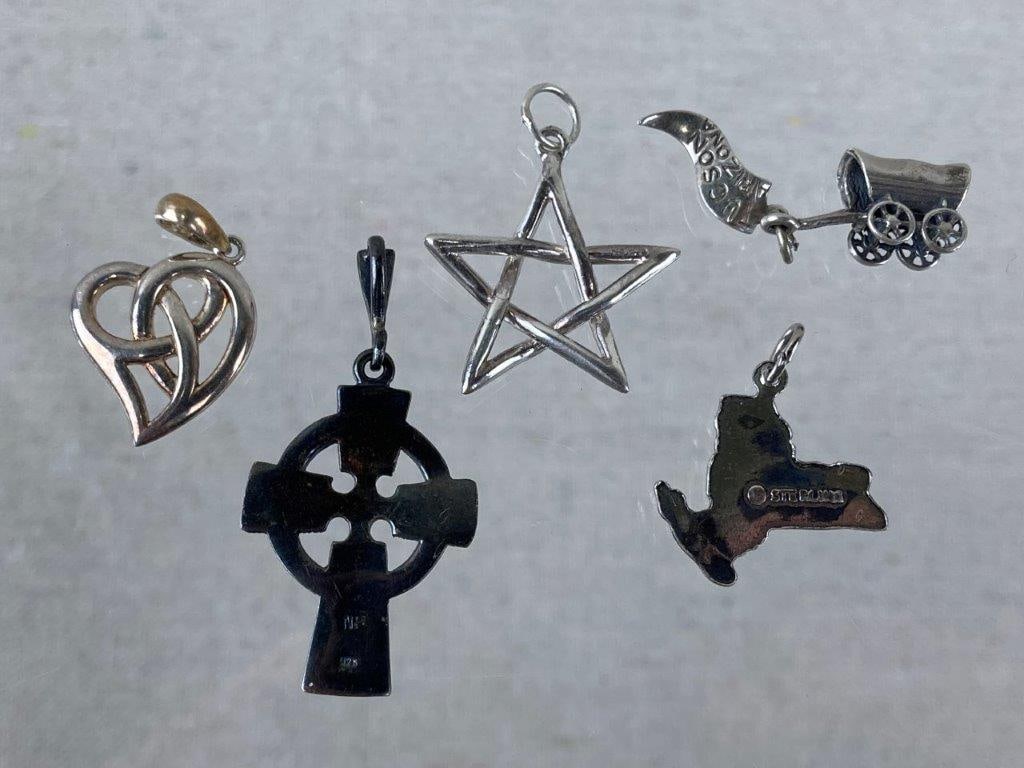 Collection of Sterling Silver Charms - 4
