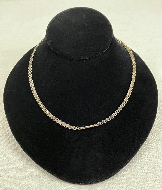 Sterling Silver Cable-Link Chain Necklace (1 of 5)