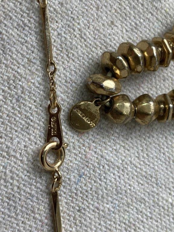 Fourteen-Piece Goldtone Costume Jewelry Assortment - 12