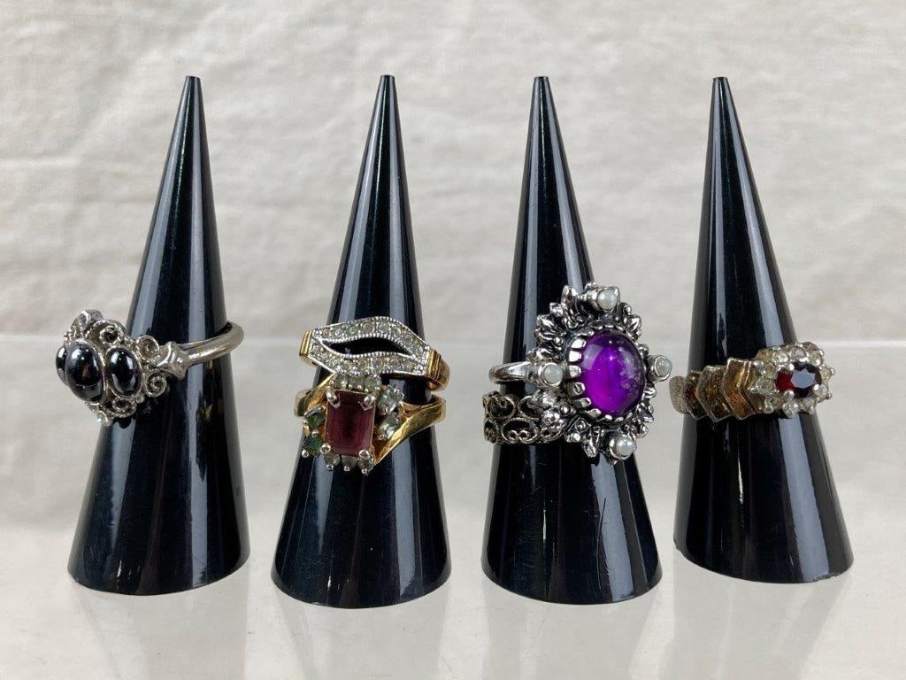 Assortment of Six Rings (1 of 8)