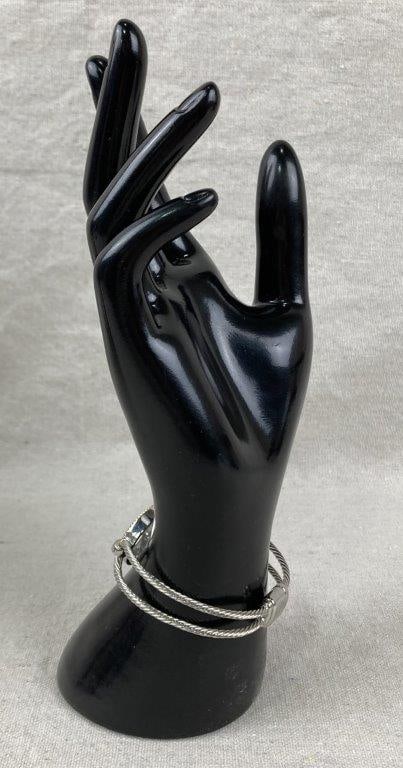 Three-Piece Silvertone Jewelry Assortment - 6