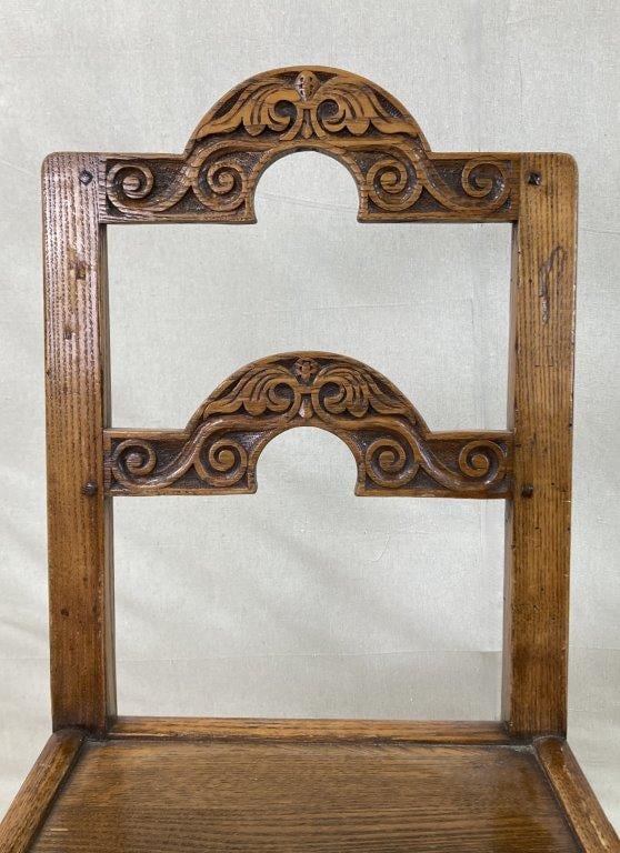 Four Arts and Crafts Chairs - 13