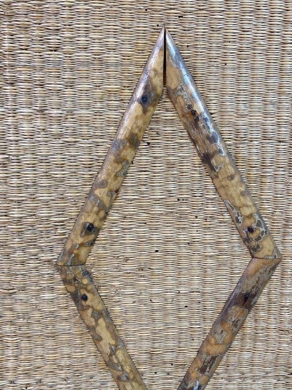 British Colonial-Style Bamboo and Rattan Cabinet - 4