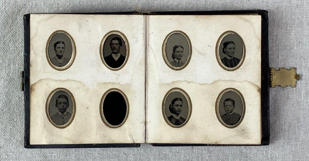 Late 19th Century J. E. Tilton and Co Gem Tintype Photo Album - 6
