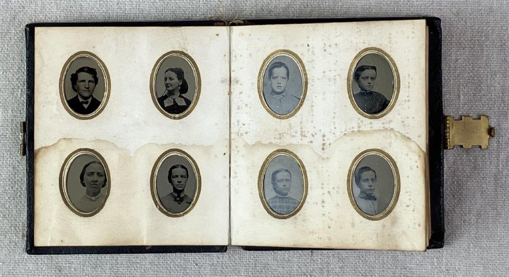 Late 19th Century J. E. Tilton and Co Gem Tintype Photo Album - 7
