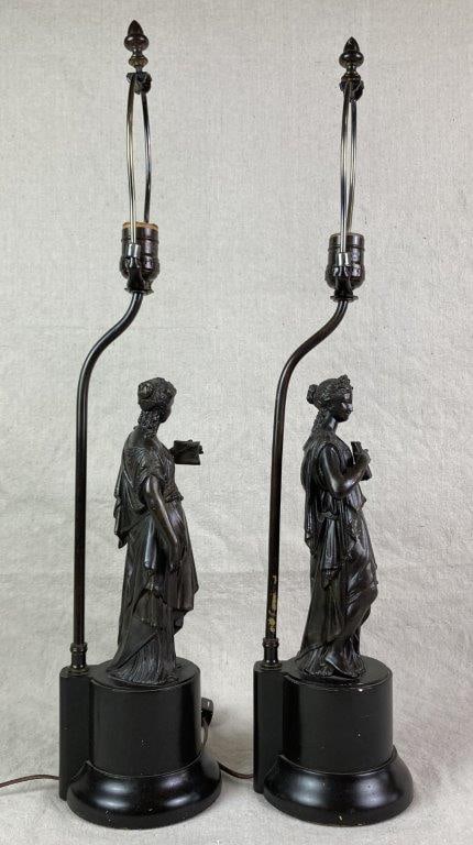 Neoclassical Figural Table Lamps - 6