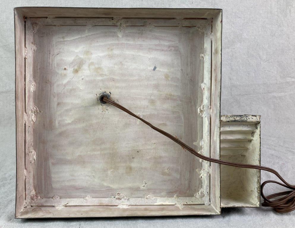 Folk Art Metal Musician Lamp - 9