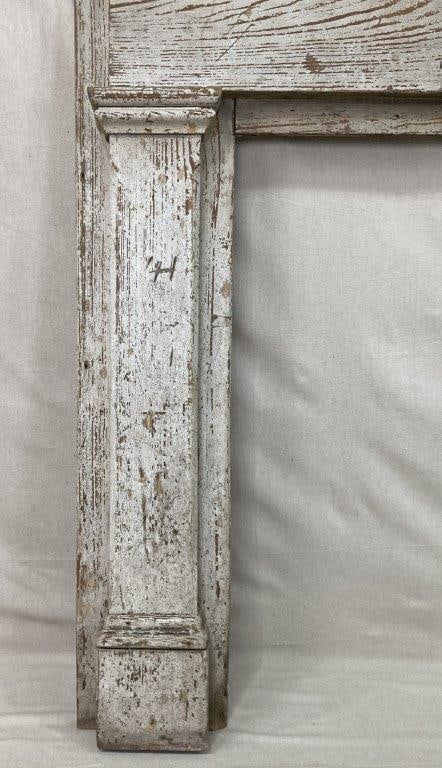 19th Century Southern Painted Fireplace Mantle - 2