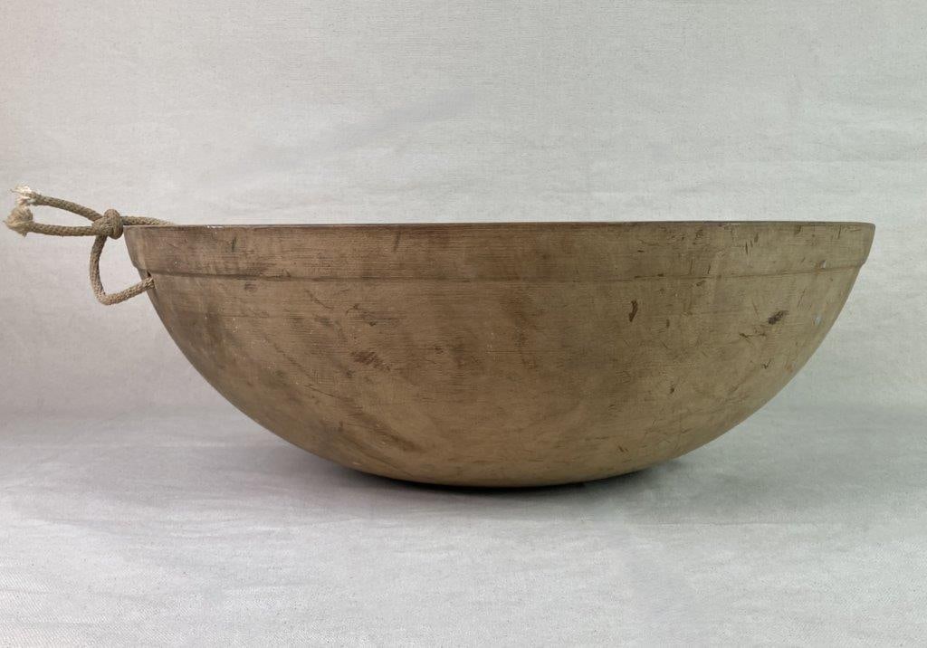 Munising Wood Dough Bowl - 3