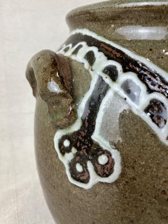 Edgefield Ed Redmound Stoneware Jar - 5