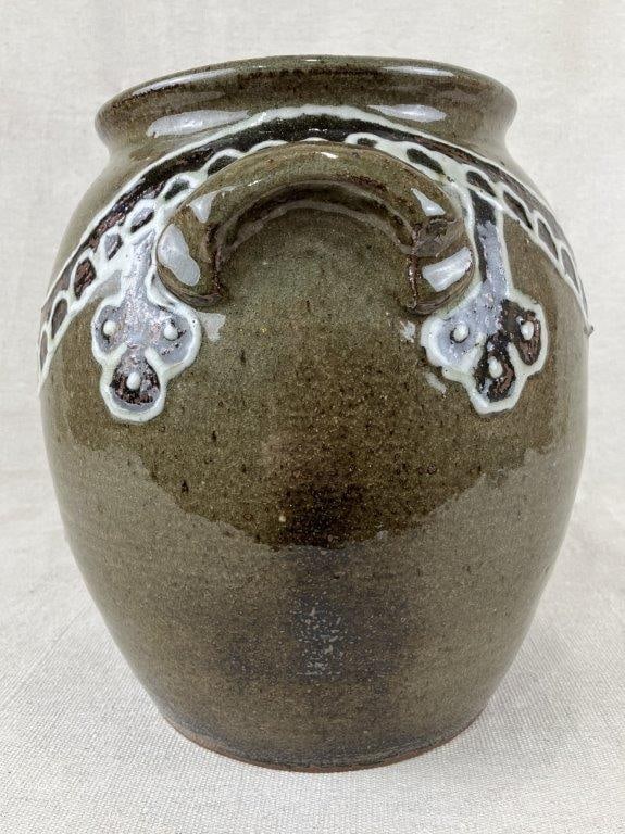 Edgefield Ed Redmound Stoneware Jar - 7