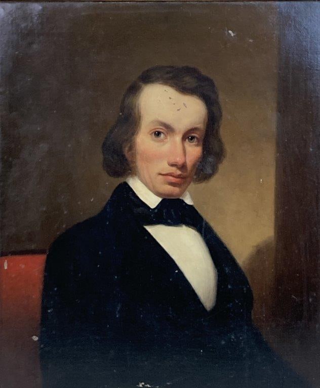 19th Century, Portrait, Handsome Man - 2