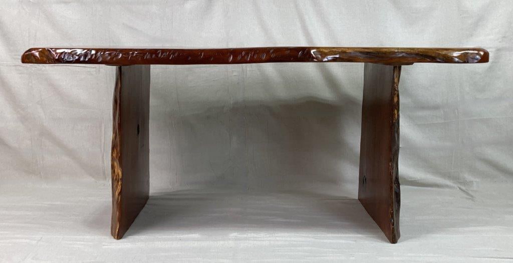 Live Edge Cherry Dining Table - 4