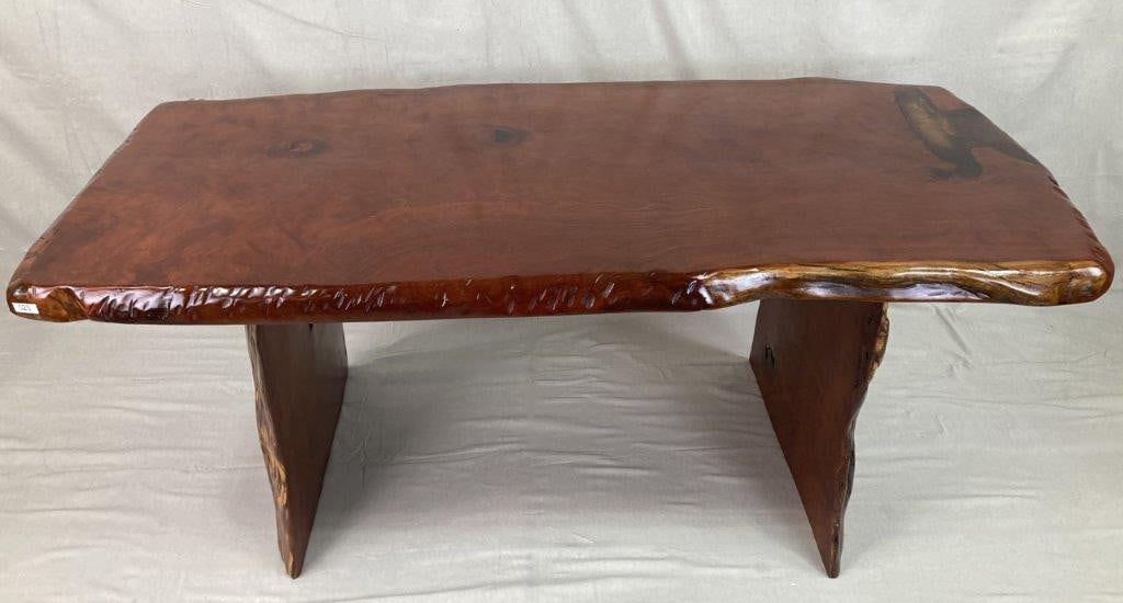 Live Edge Cherry Dining Table - 8