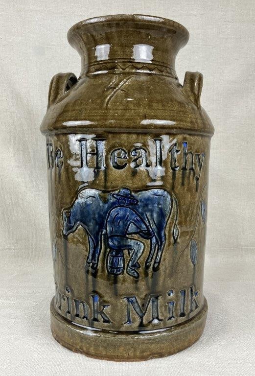 Clint Alderman Southern Stoneware Four Gallon Jug - 2