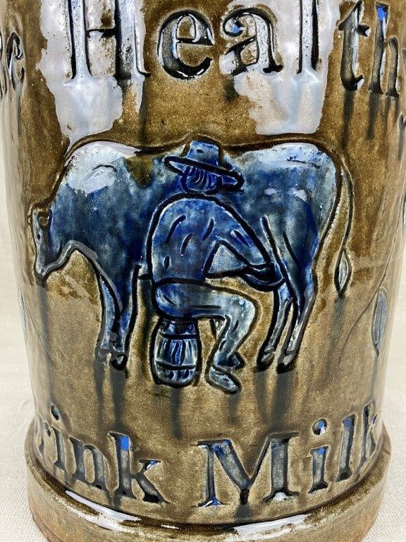 Clint Alderman Southern Stoneware Four Gallon Jug - 3