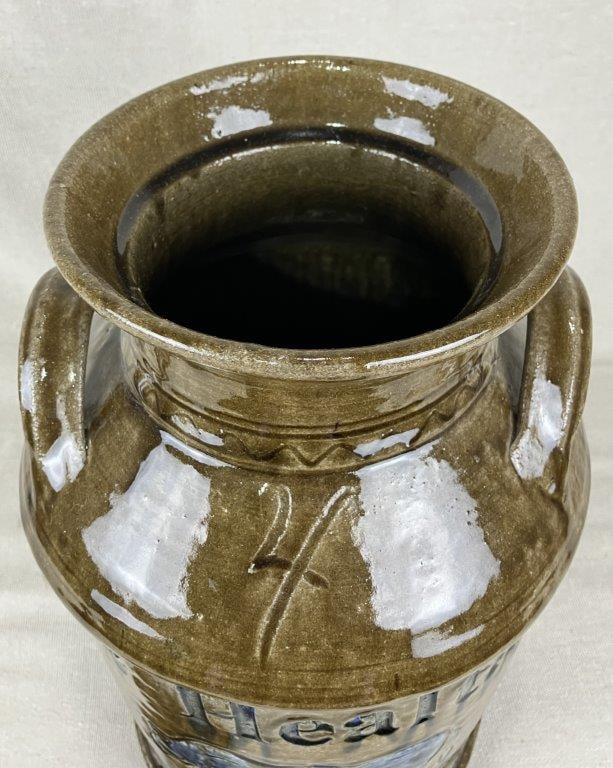 Clint Alderman Southern Stoneware Four Gallon Jug - 5