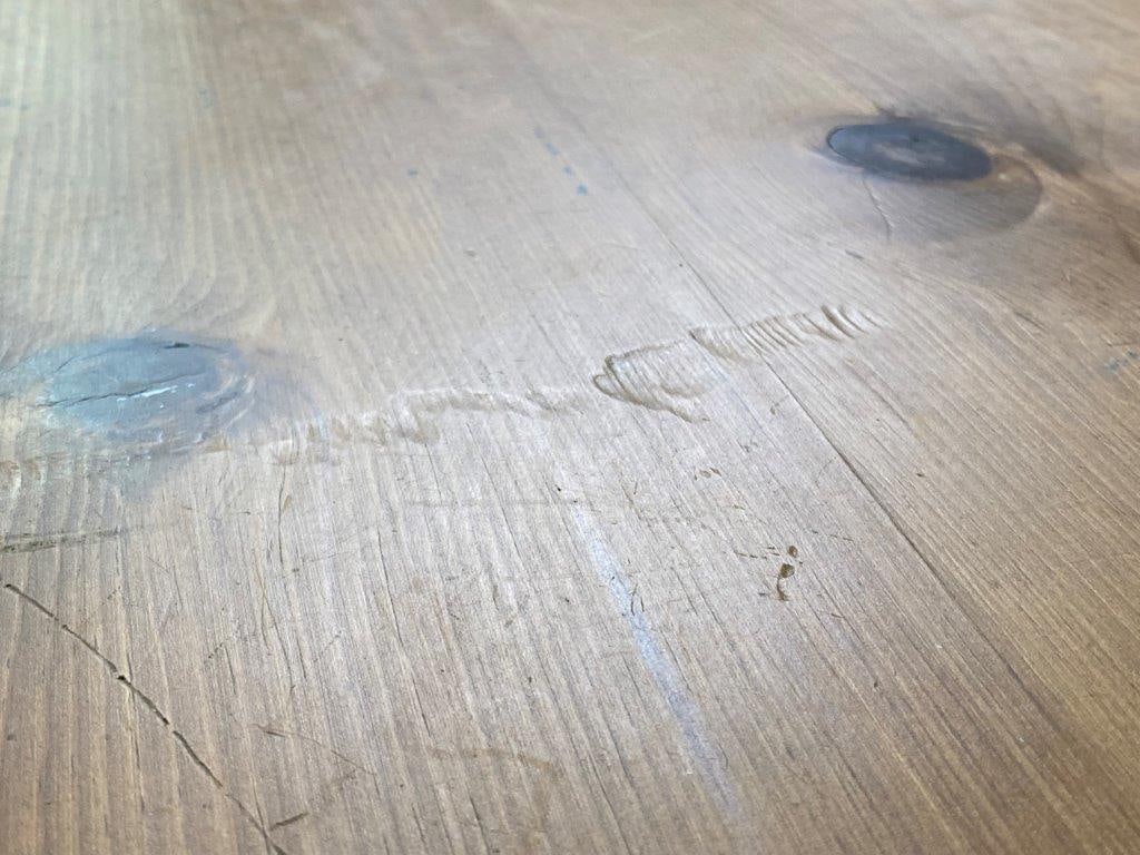 Large Country Farm Table - 10