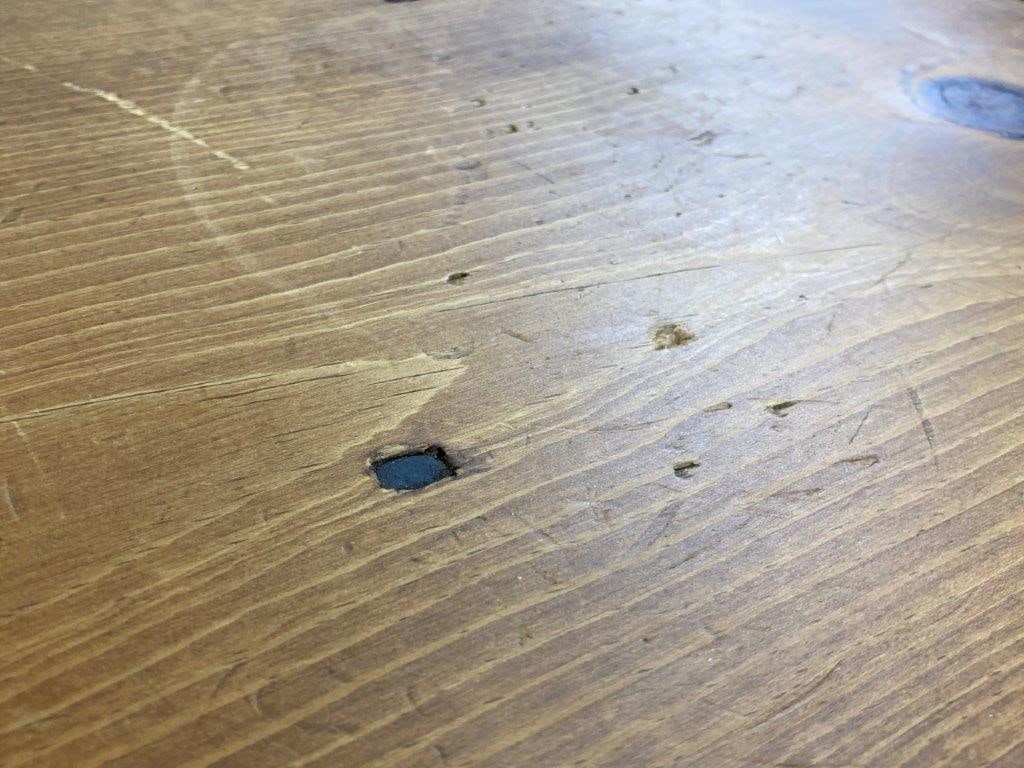 Large Country Farm Table - 7